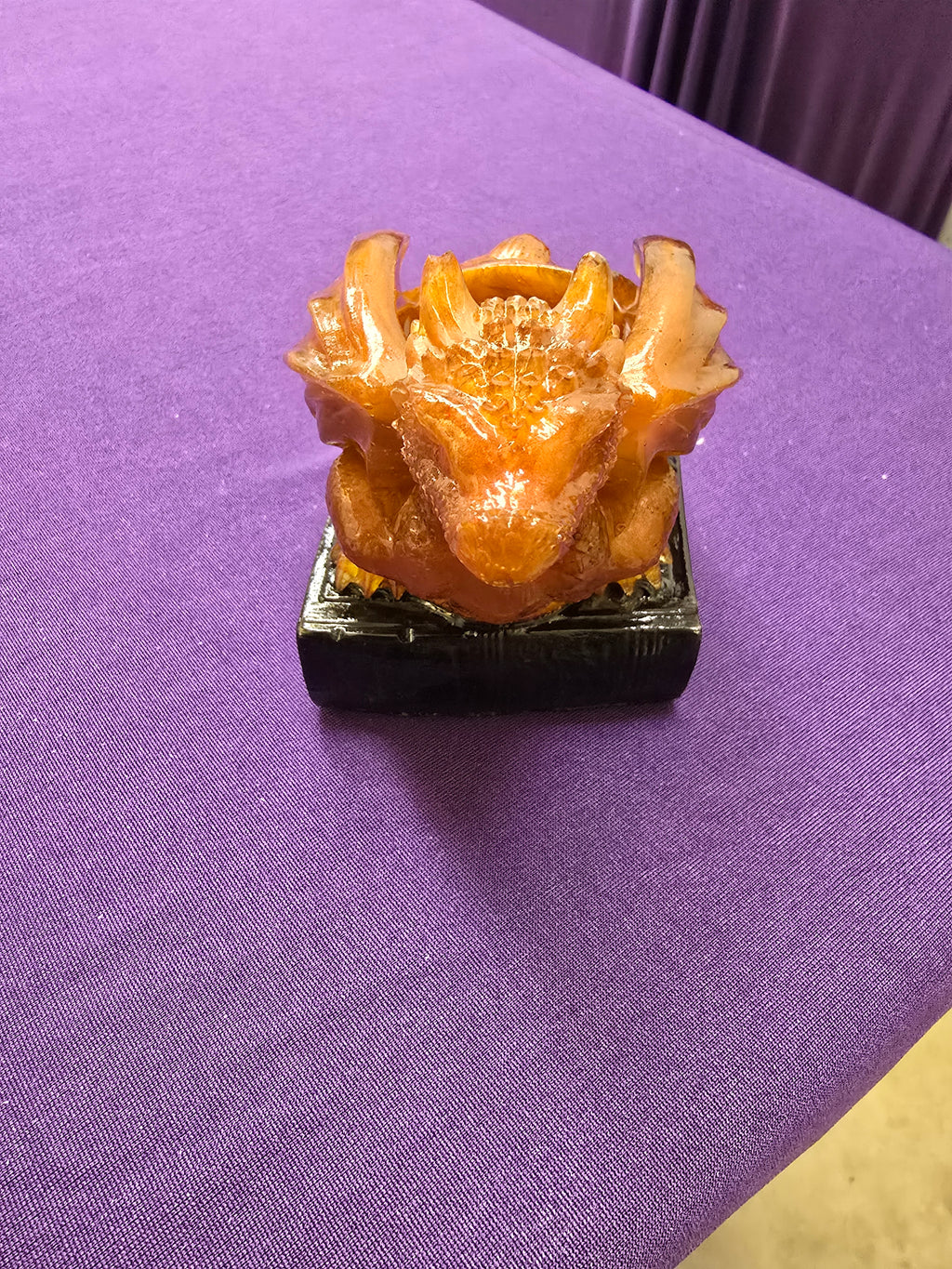 Book Dragon mixed mediums