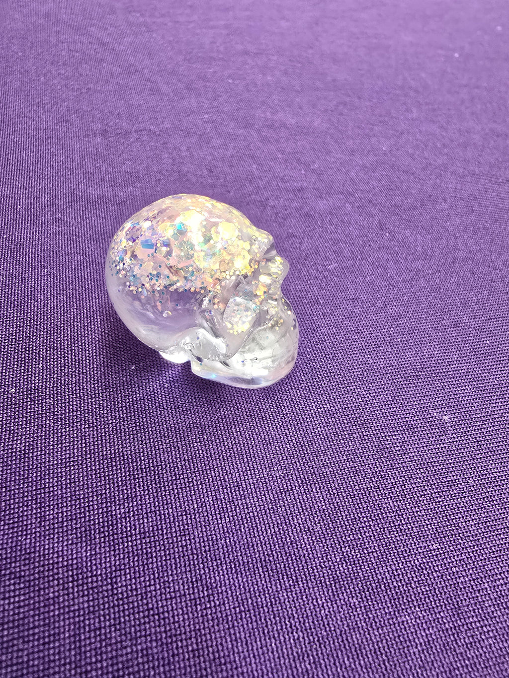 Skull-charm sized