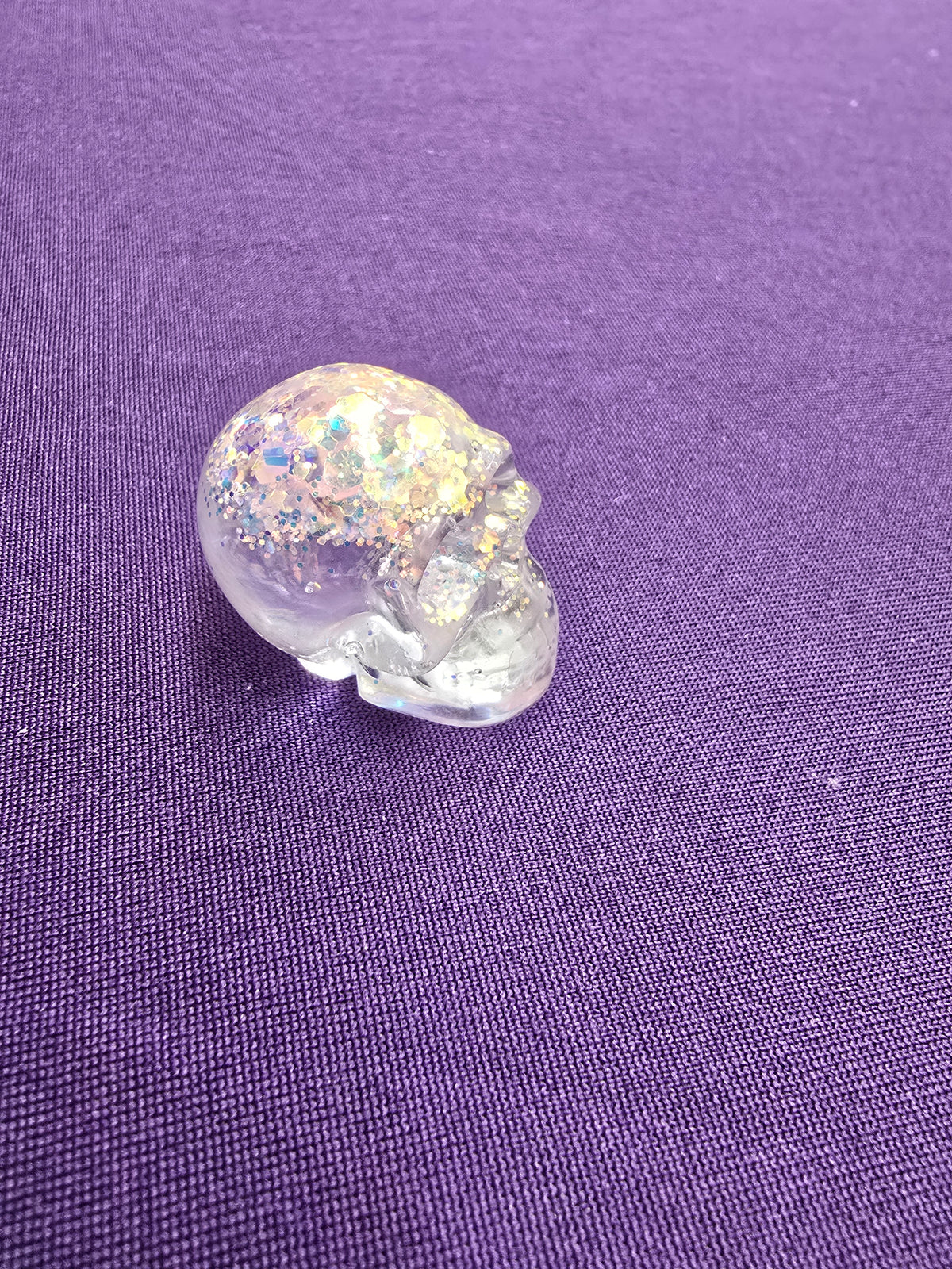 Skull-charm sized