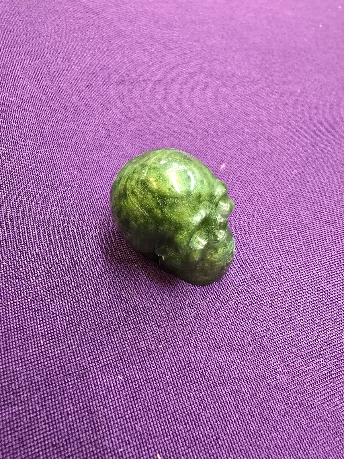 Skull-charm sized