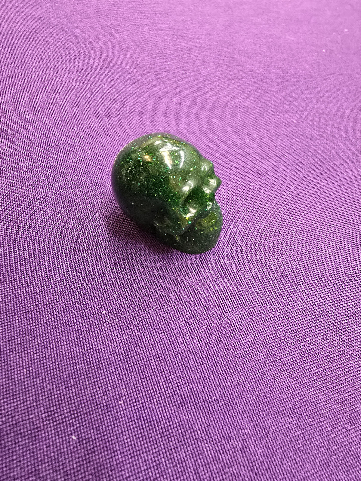 Skull-charm sized