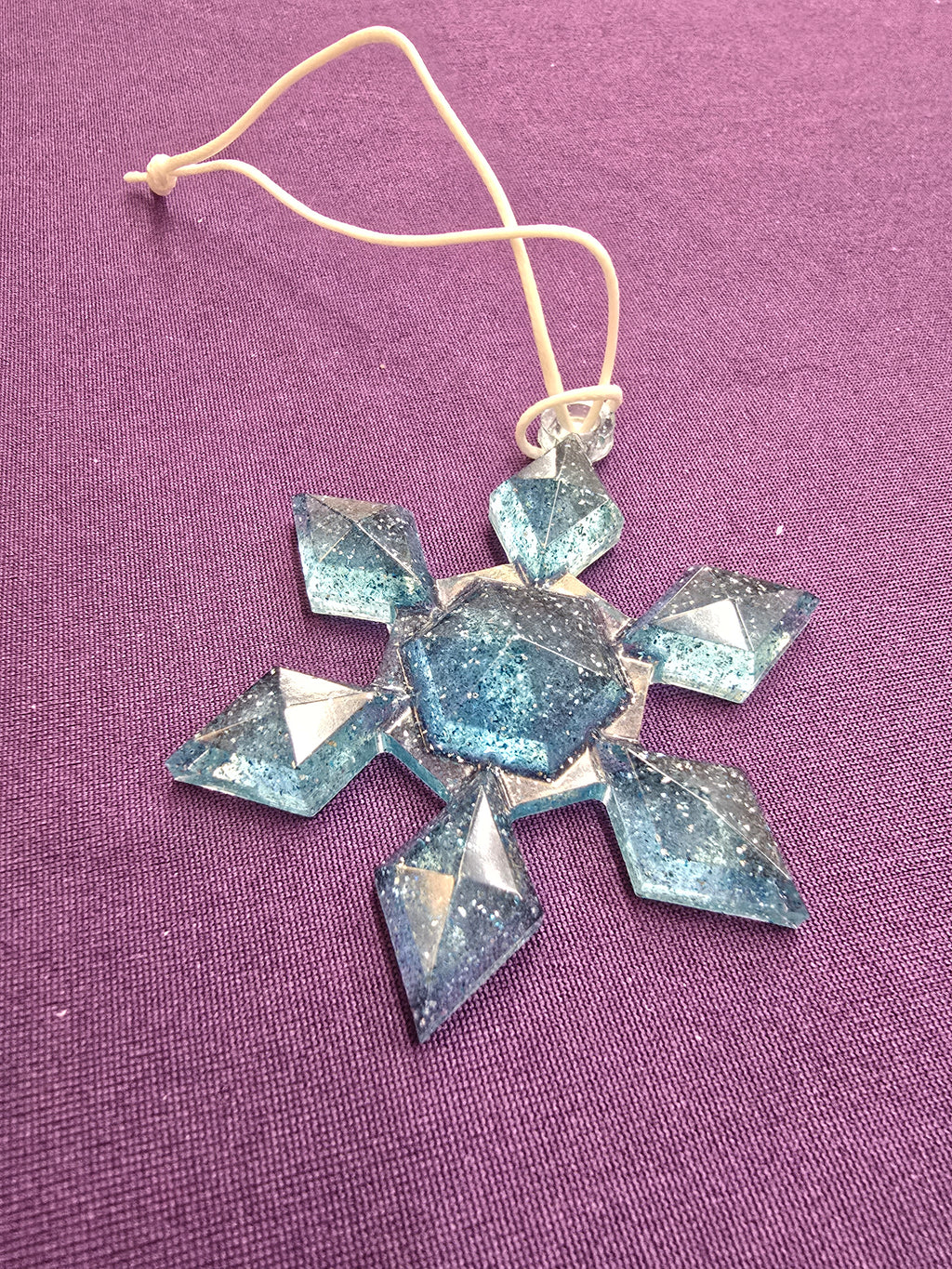 Gemcut Snowflake Ornament