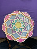 Wooden Flower w/UV Resin