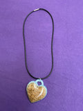 Sand Heart Necklace