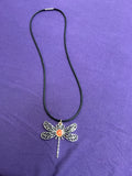 Dragonfly Bezel Necklace