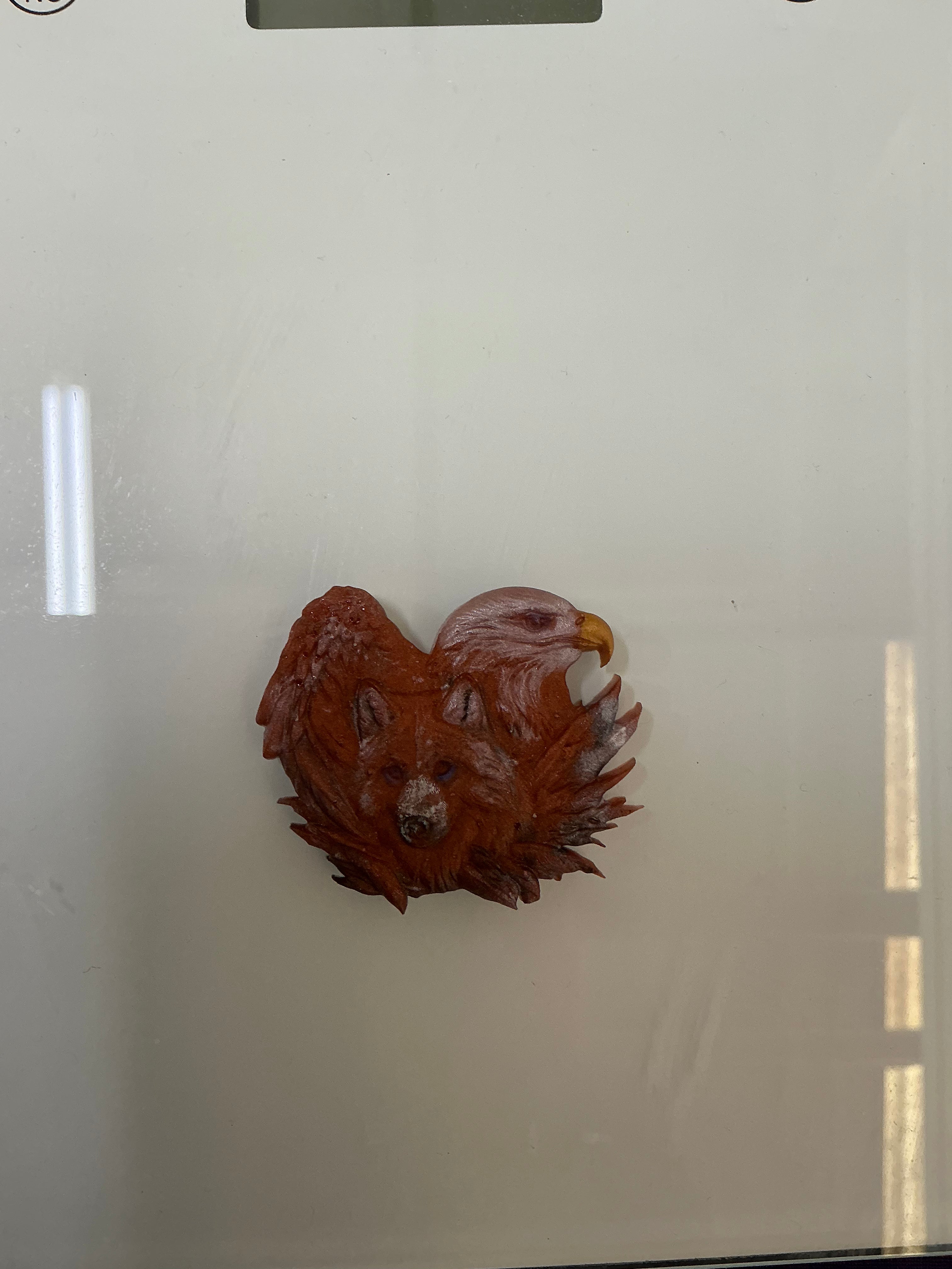 Eagle Wolf Magnet