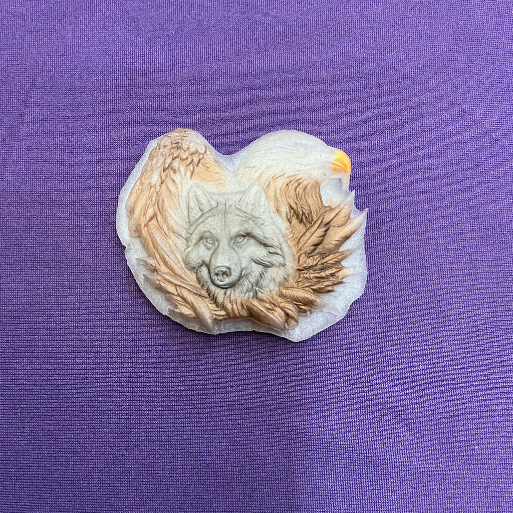 Eagle Wolf Magnet