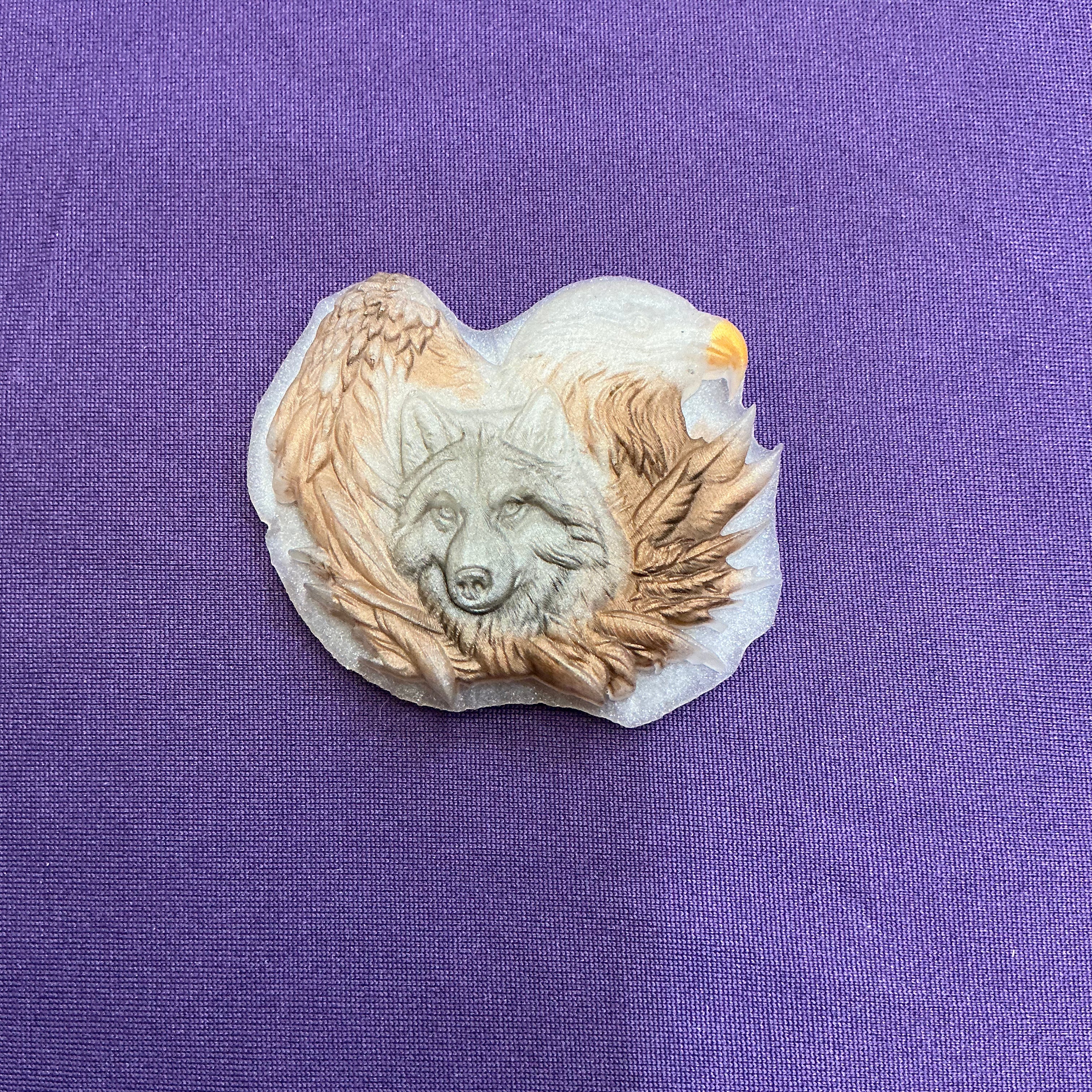 Eagle Wolf Magnet