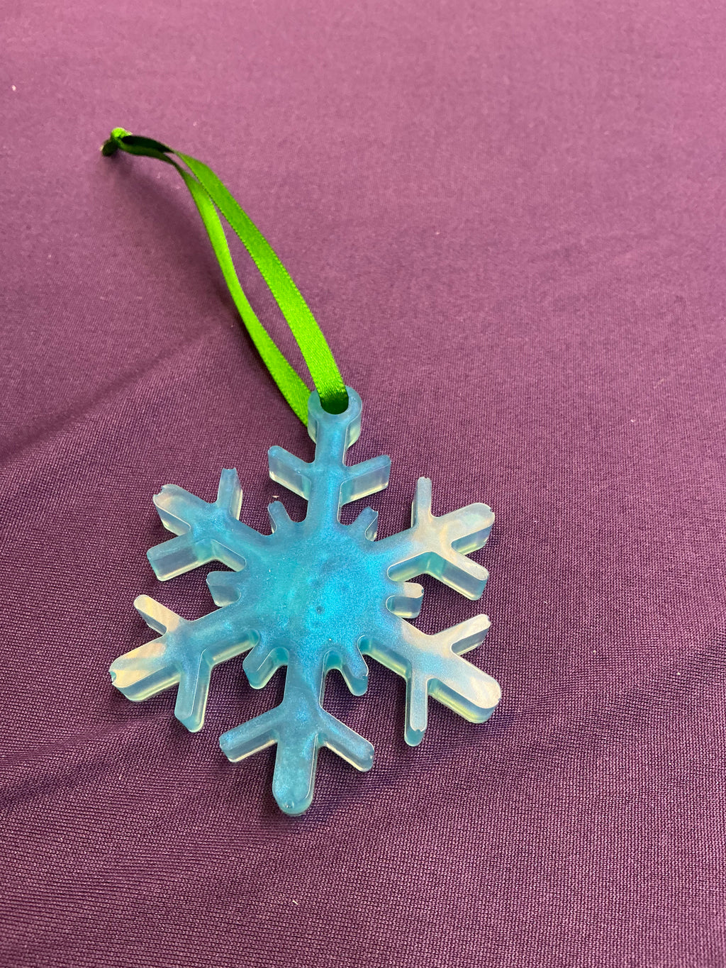 Icicle Snowflake Ornament