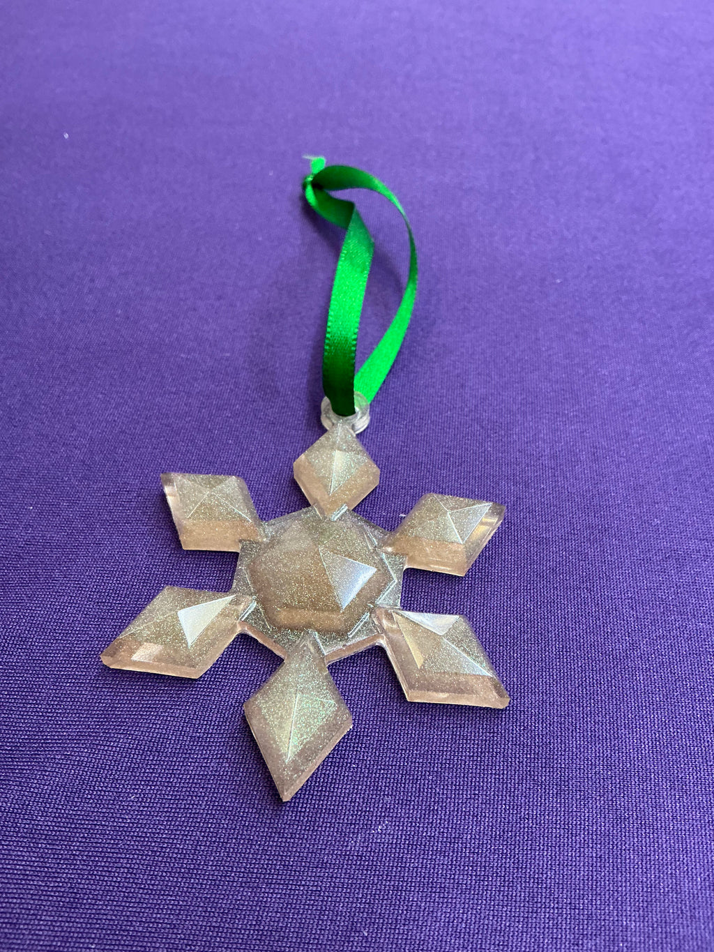 Gemcut Snowflake Ornament