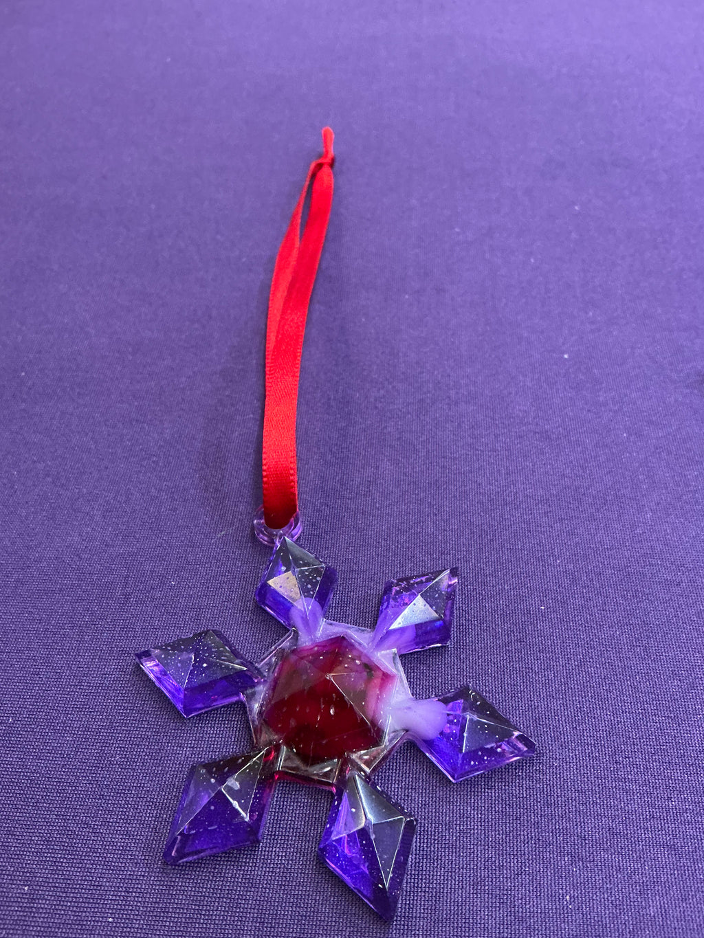 Gemcut Snowflake Ornament
