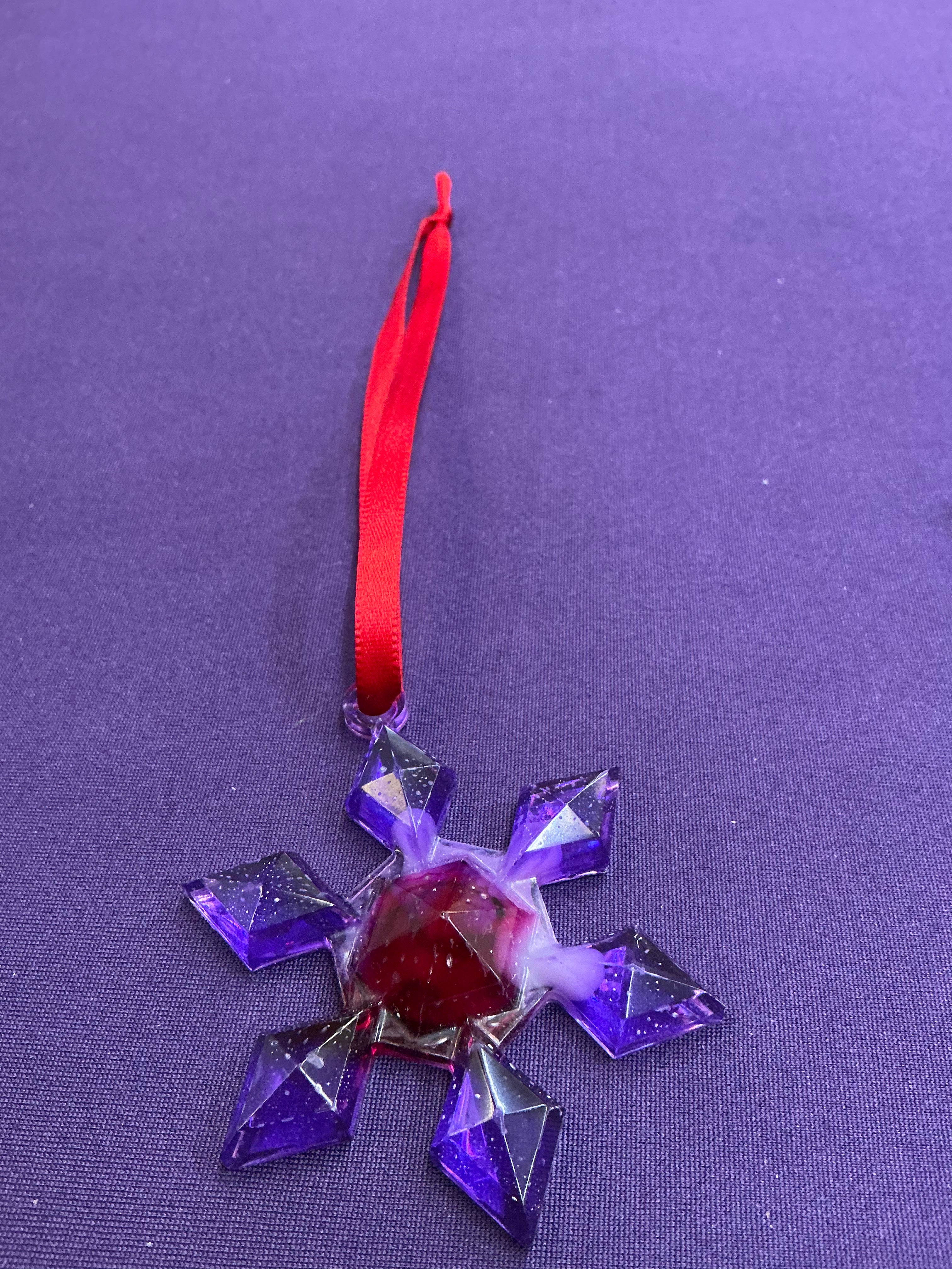 Gemcut Snowflake Ornament