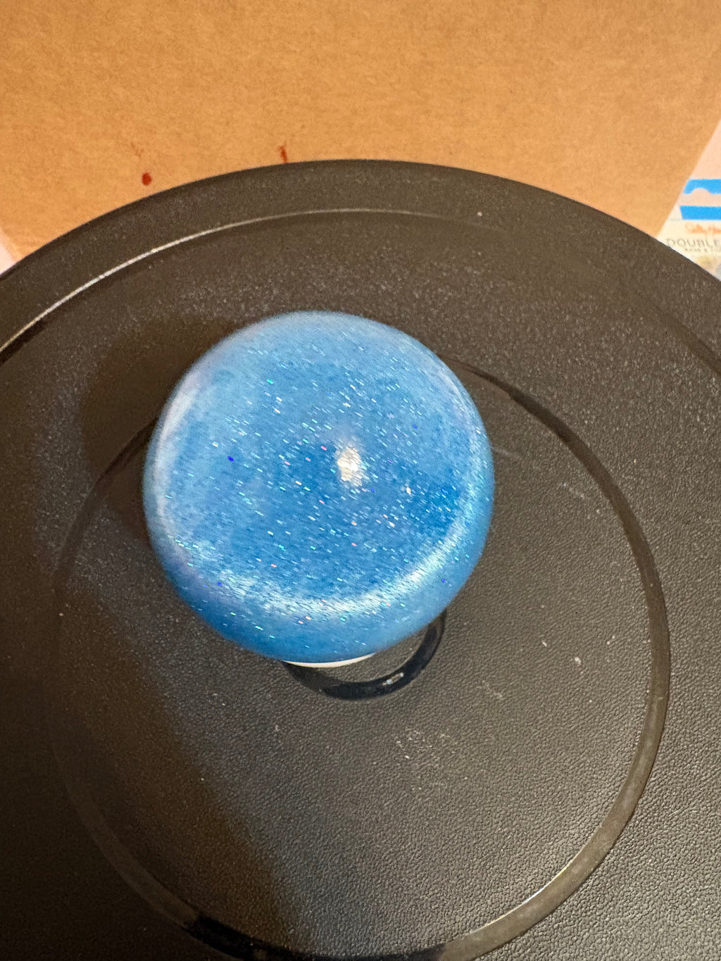 Blue mushroom