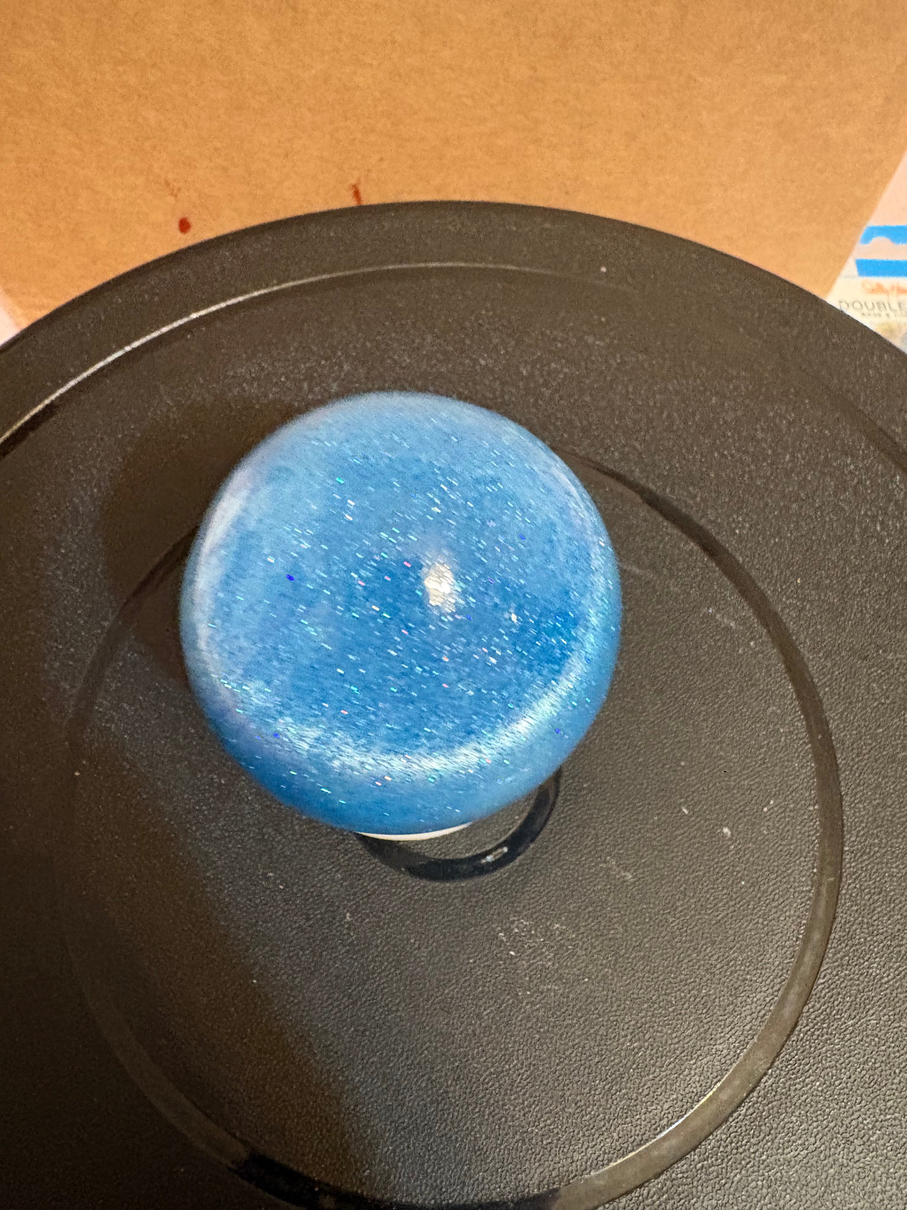Blue mushroom