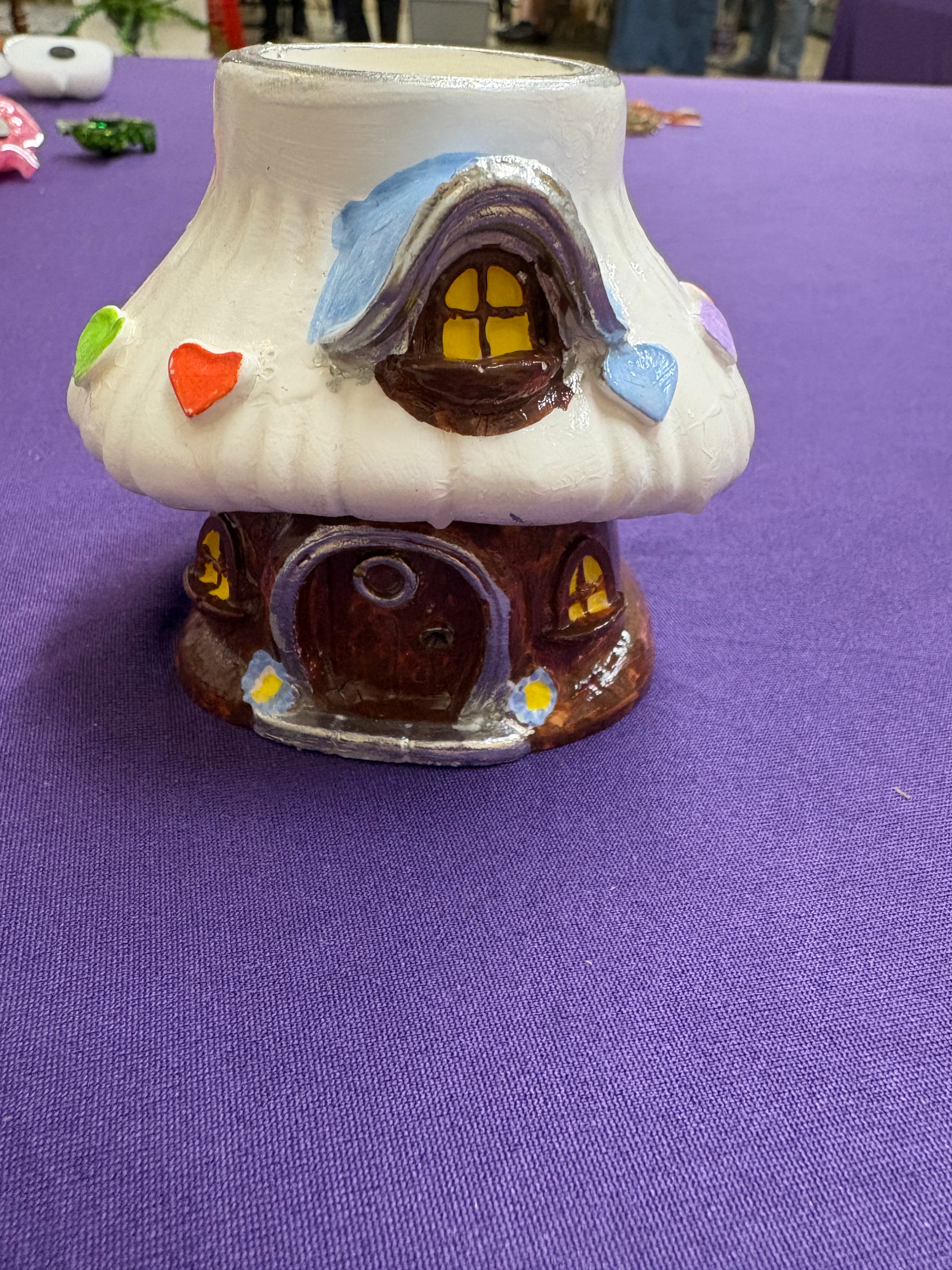 Mushroom House Planter